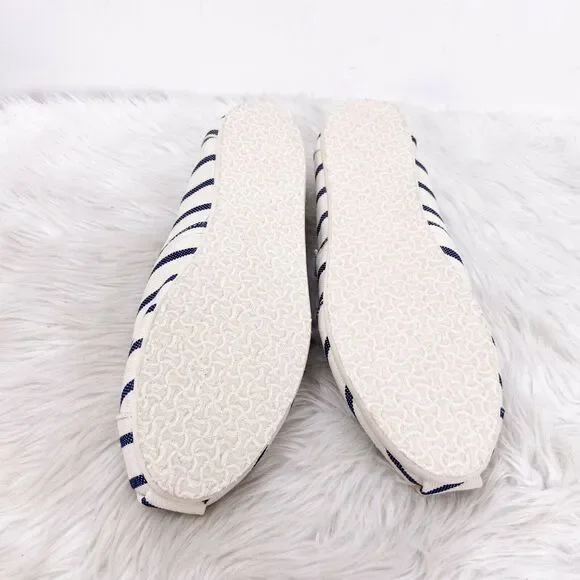 Spring Navy and White Striped Flats These could be considered Black and White! - Picture 8 of 9